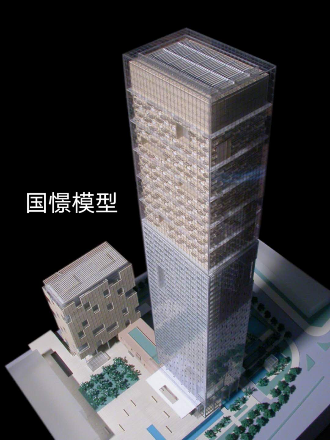 丁青县建筑模型